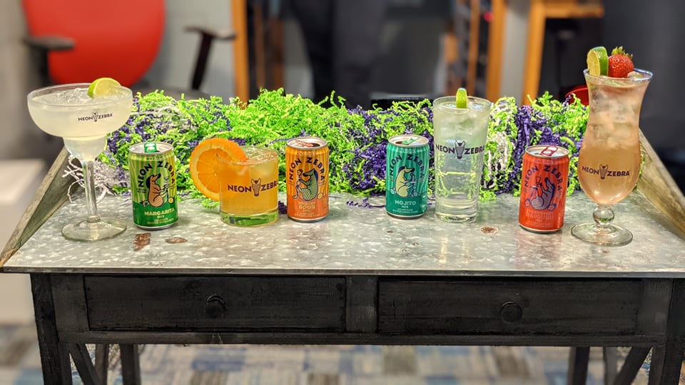 Make Wildly Easy Cocktails in seconds with Neon Zebra - Mix 107.9